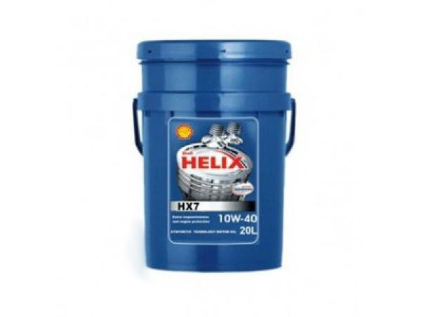 Масло моторное SHELL Helix HX7 10W-40 20л